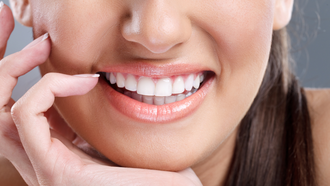 Patient with a healthy bright smile after dental care financed through CareCredit at BriteCleanSmiles in Costa Mesa