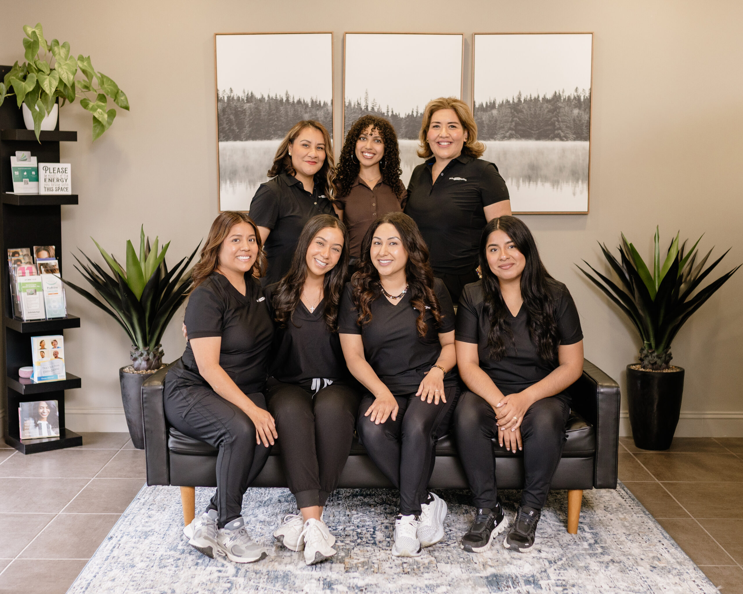 The friendly team at Brite Clean Smiles in Costa Mesa
